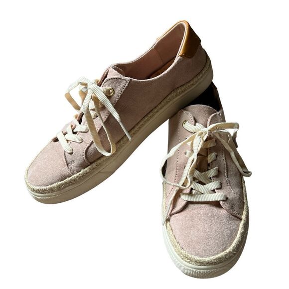 Magellan outdoors light pink suede sneakers - Picture 1 of 5
